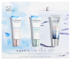 Бальзам для губ Lumene Nordic Hydra Lip Balm Trio Set