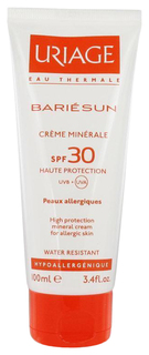 Солнцезащитный минеральный крем SPF 30 Uriage Bariésun 100 мл
