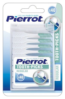 Ершик для зубов Pierrot Toothpicks 40 шт
