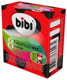 Тампоны BiBi Normal Twist Off 8 шт