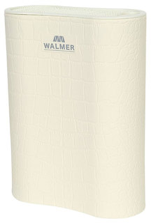 Подставка для ножей и ножниц WALMER White Leather