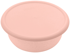 Миска Plast team КПД-24, 2,1л, круглая, с крышкой, 22,5х9см