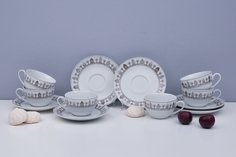 Чайный сервиз Esprado Saragossa SRG025BE304 12 пр.