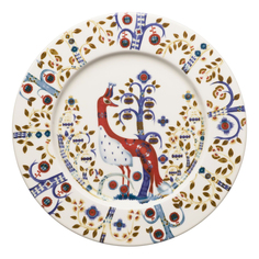 Taika Тарелка 22см белая с рисунком Iittala