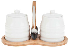 Best Home Porcelain Набор для специй Naturel (10х13х21 см)