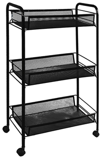 Этажерка ЗМИ Ладья 2К, 3 яруса, черный