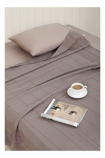 Простыня Luxberry simple 150 х 210 см щоколад