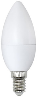 Лампа светодиодная (UL-00001769) E14 8W 3000K свеча матовая LED-C37-8W/WW/E14/FR/O Volpe