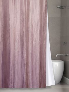 Штора в ванную двухслойная Органза 180х200 (розовый) Bath Plus