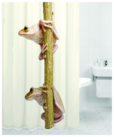 Штора для ванны TREE FROG (Лягушки) 180*200 Bath Plus