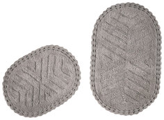 Коврик для ванной Modalin Cross Цвет: Серый (50х70 см,60х100 см)