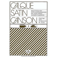 Canson Калька в склейке CANSON, 90г/м2, 30х42см (А3), 50 листов