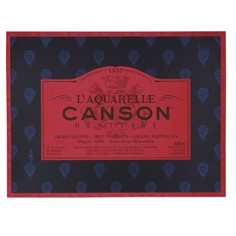 Canson Блок для акварели Heritage CANSON, 300г/м2, 31х41см, Сатин, склейка 20 листов