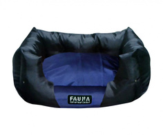 Лежак для животных Fauna International Tuff Love, синий, 61х41х25 см