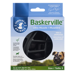 Намордник для собак COA BASKERVILLE ULTRA, Size 2, длина 6 см, обхват 27 см Company of Animals