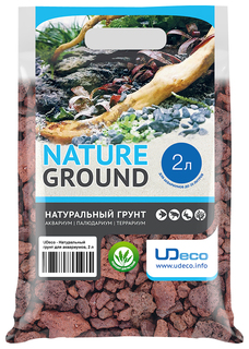 Грунт для аквариума UDeco Canyon Lava 15-40 мм 2 л