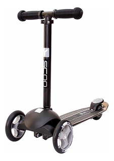 Самокат трехколесный Y-SCOO RT Trio Diamond 120 5643 black