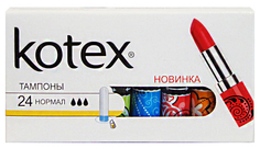Тампоны Kotex Нормал 24 шт