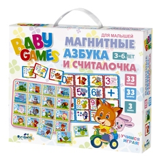 Развивающая игрушка Origami Магнитный набор Азбука + Считалочка
