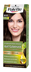 Краска для волос Palette Фитолиния 800 Темно-каштановый