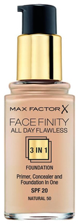 Тональный крем Max Factor Facefinity All Day Flawless 50 Natural