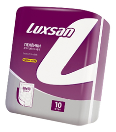 Пеленки для детей LUXSAN Premium Extra 60 х 90 см 10 шт.