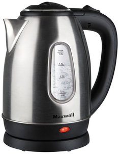 Чайник электрический Maxwell MW-1082ST Black/Silver