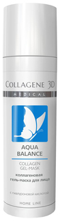 Маска для лица Medical Collagene 3D Aqua Balance Collagen Gel-Mask 30 мл
