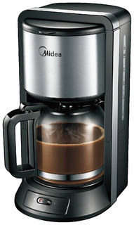 Кофеварка капельного типа Midea CFM-1500 Black/Silver