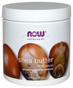 Натуральное масло Ши Now Foods Shea Butter, 207 мл