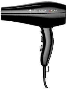 Фен GA.MA Diva Ceramic Ion GH3536 Black