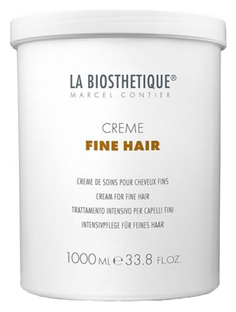 Маска для волос La Biosthetique Creme Fine Hair 1000 мл