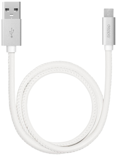Кабель Deppa 72269 microUSB 1,2м White