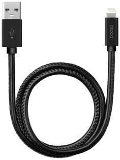 Кабель Deppa 72266 Lightning 1,2м Black