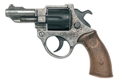 Пистолет игрушечный FBI Federal Metall Police 12,5 см, короб Edison Giocattoli