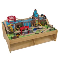 Грузовая железнодорожная станция KidKraft со столом 18007_KE