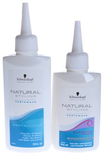 Набор средств для волос Schwarzkopf Professional Natural Styling Glamou 180 мл