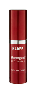 Крем для век Klapp Repagen Exclusive Rich Eye Care Cream 15 мл