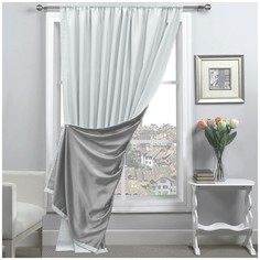 ШТОРА БЛЭКАУТ AMORE MIO MILAN 2,0*2,7*1 СЕРАЯ