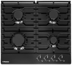 Встраиваемая варочная панель газовая Hansa BHGS63030 Black