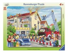 Пазл ravensburger «пожарные спешат на помощь» 39 элем.