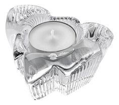 PARADISE TREE Подсвечник прозрачный+свеча IVV