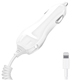 АЗУ 8-pin для Apple, 1A, белый, Deppa