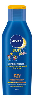 Солнцезащитный лосьон NIVEA SUN для детей SPF 50 200 мл