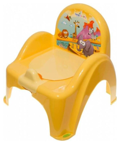 Горшок-кресло Tega Baby Сафари Желтый