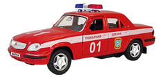 Коллекционная модель Autotime ГАЗ 31105 Волга Пожарная охрана 1:43