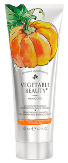 Шампунь Vegetable beauty Укрепляющий с экстрактами тыквы и бамбука 200 мл