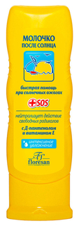 Молочко после солнца Floresan против ожогов 125 мл