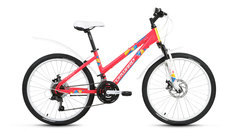 Велосипед Forward Iris 24 2.0 Disc 24 2019 13" розовый матовый