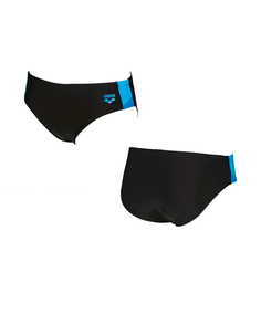 Плавки мужские Arena Ren Brief, black/pix blue/turquoise, 75 FR